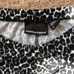 High waist leopard print leggings